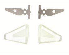 AILLETTES AVEC RENFORCEMENT EN ACIER D/G FORWARD (x1 droite + x1 gauc