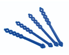 TIE BACK BLEU (x10)
