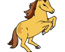 SILHOUETTES CHEVAL P/PLAQUES (x10)